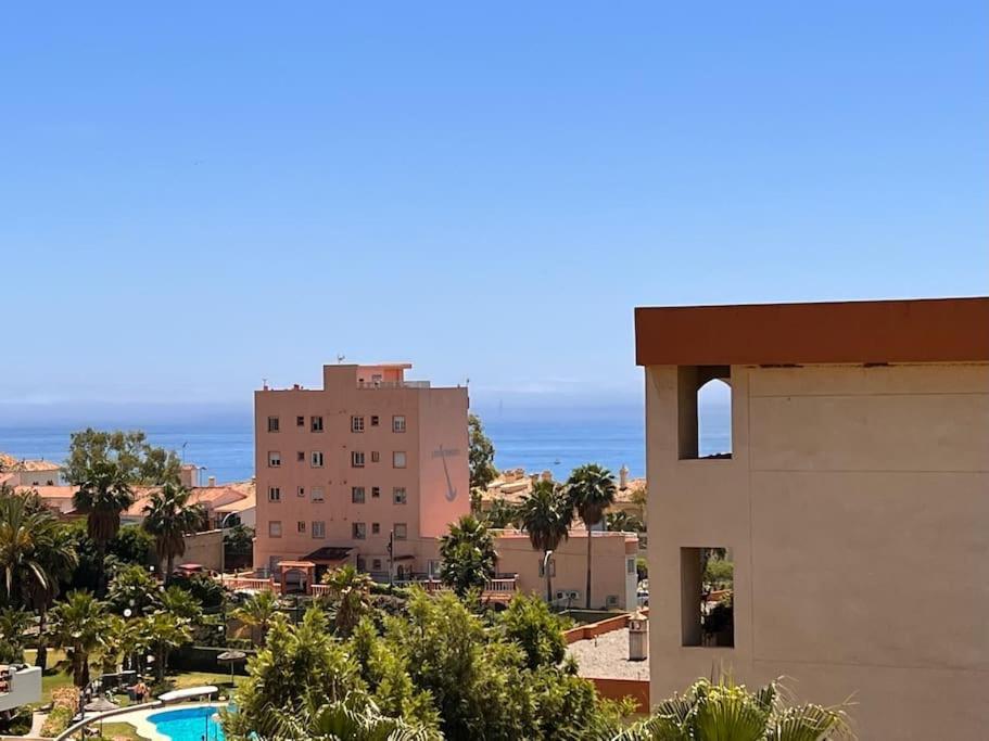 Benalmadena Costa Malaga Apartamento Muy Acogedor Con Vistas Al Mar Terraza Gigante Para Verano E Invierno Parking Zewnętrze zdjęcie