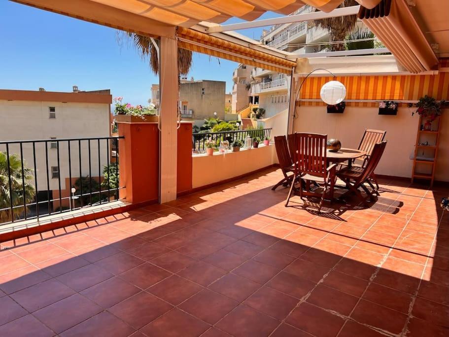 Benalmadena Costa Malaga Apartamento Muy Acogedor Con Vistas Al Mar Terraza Gigante Para Verano E Invierno Parking Zewnętrze zdjęcie